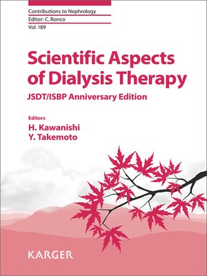 cover image of Scientific Aspects of Dialysis Therapy
